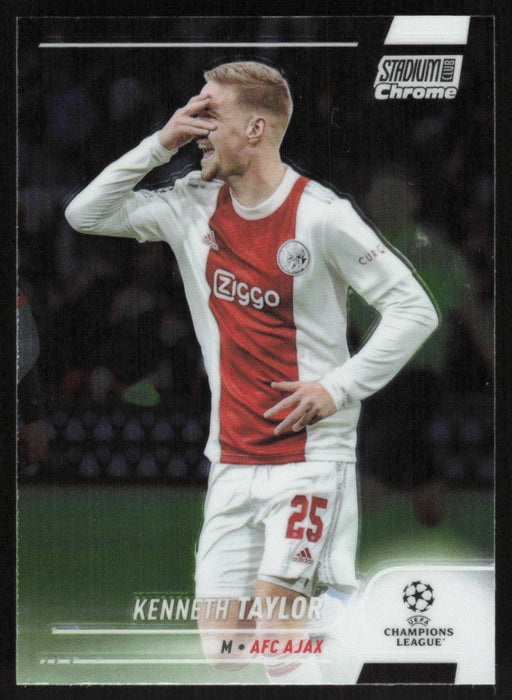 Kenneth Taylor 2021 Topps Stadium Club Chrome UEFA Champions League # 43 AFC Ajax Base - Collectible Craze America