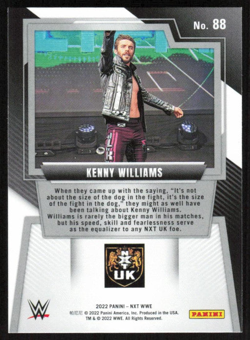 Kenny Williams 2022 Panini WWE NXT # 88 RC Silver NXT UK - Collectible Craze America