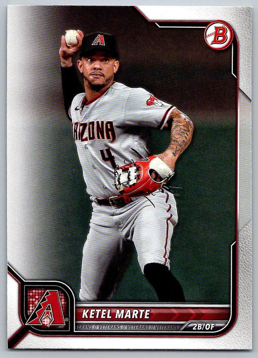 Ketel Marte 2022 Bowman # 48 Arizona Diamondbacks - Collectible Craze America