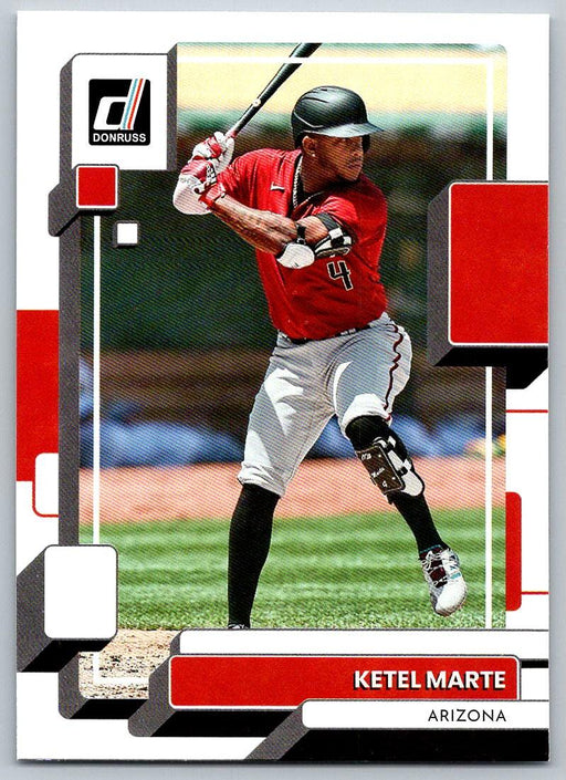Ketel Marte 2022 Donruss Baseball # 133 Arizona Diamondbacks - Collectible Craze America