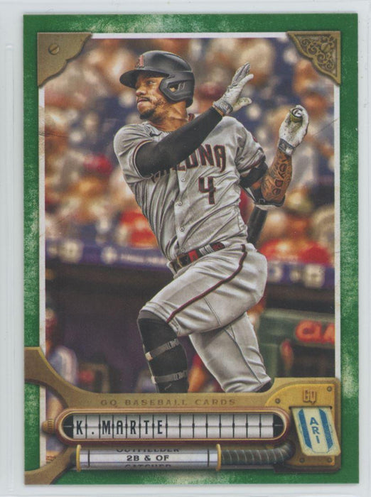 Ketel Marte 2022 Topps Gypsy Queen # 245 Green Arizona Diamondbacks - Collectible Craze America