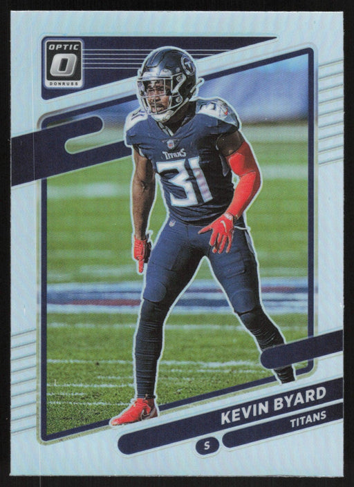 Kevin Byard 2021 Donruss Optic # 124 Silver Prizm Tennessee Titans - Collectible Craze America