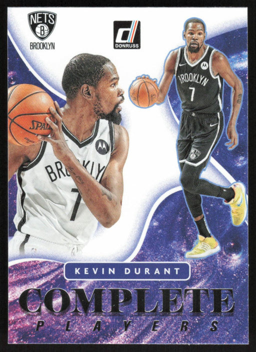 Kevin Durant 2021 Donruss Complete Players # 5 Brooklyn Nets - Collectible Craze America