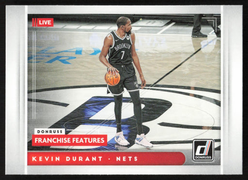 Kevin Durant 2021 Donruss Franchise Features # 28 Brooklyn Nets - Collectible Craze America