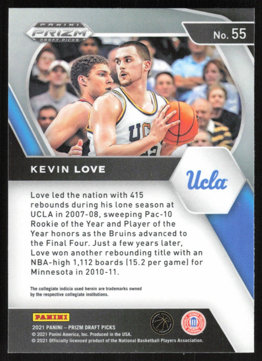Kevin Love 2021 Panini Prizm Draft Picks # 55 UCLA Bruins - Collectible Craze America