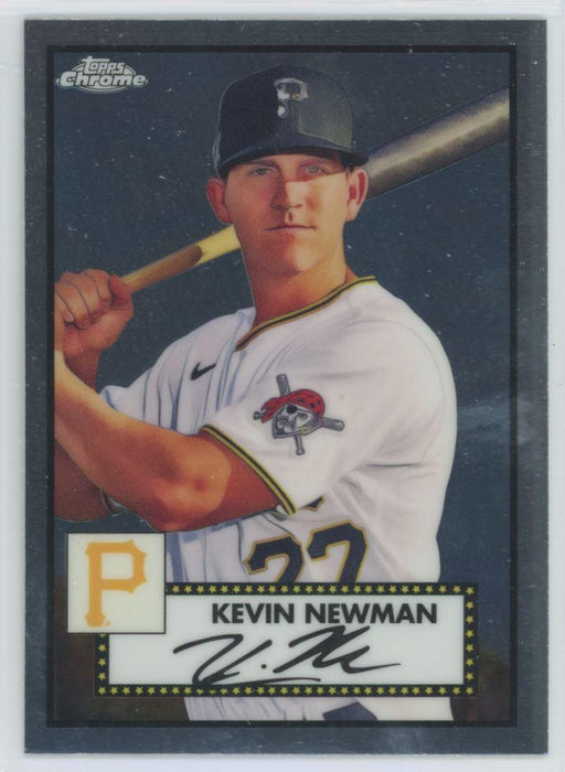 Kevin Newman 2021 Topps Chrome Platinum Anniversary # 307 Pittsburgh Pirates - Collectible Craze America