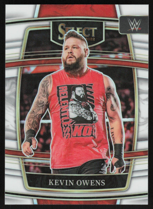 Kevin Owens 2022 Panini Select WWE # 32 Concourse White Prizm 95/99 Raw - Collectible Craze America