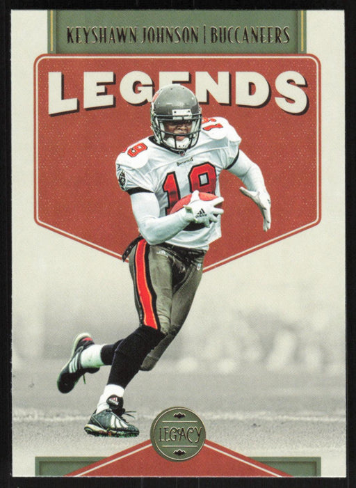 Keyshawn Johnson 2022 Panini Legacy Legends # 122 Tampa Bay Buccaneers Base - Collectible Craze America