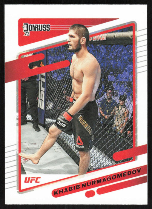 Khabib Nurmagomedov 2022 Panini Donruss UFC Base # 4 Lightweight - Collectible Craze America