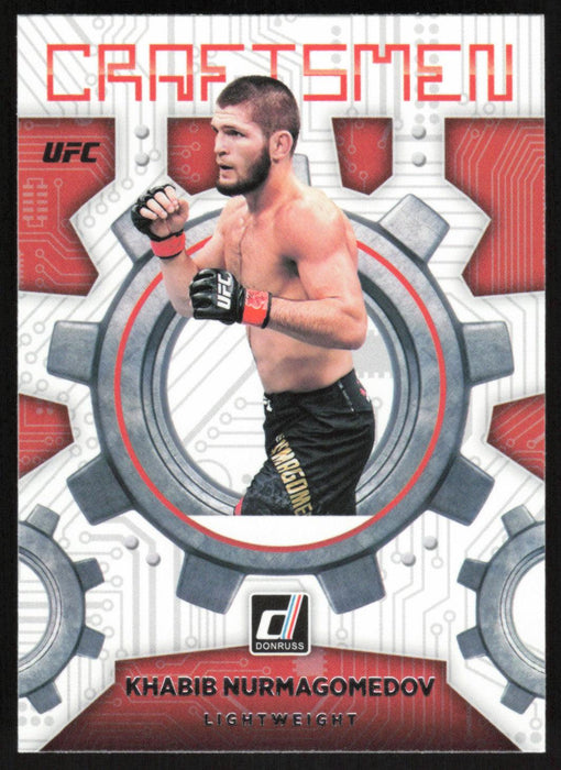 Khabib Nurmagomedov 2022 Panini Donruss UFC Craftsmen # 13 Lightweight - Collectible Craze America