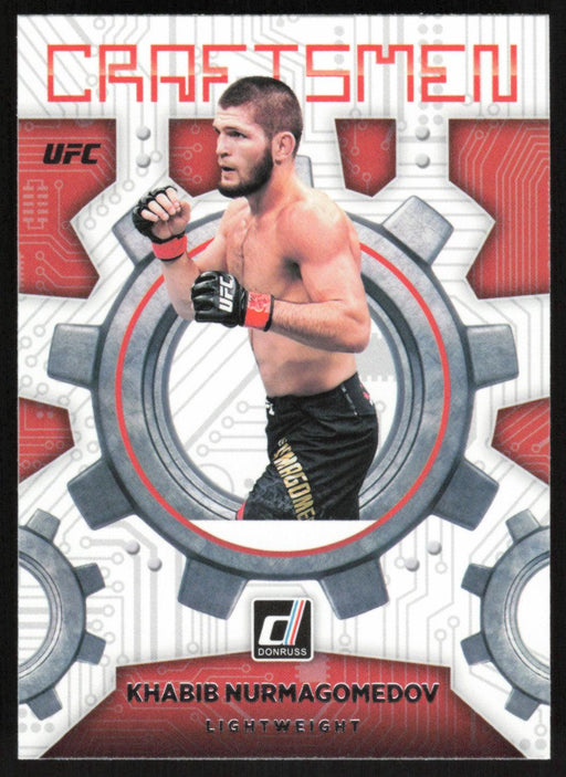 Khabib Nurmagomedov 2022 Panini Donruss UFC Craftsmen # 13 Lightweight - Collectible Craze America