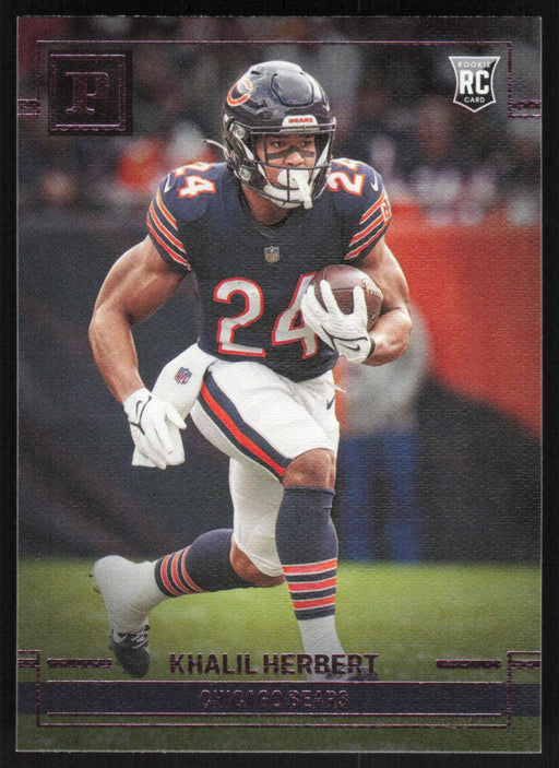 Khalil Herbert 2021 Panini Chronicles Panini # PA-21 RC Pink Chicago Bears - Collectible Craze America