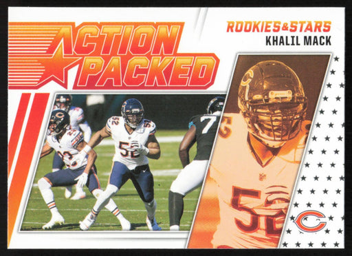 Khalil Mack 2021 Panini Rookie & Stars # AP-26 Action Packed Chicago Bears - Collectible Craze America