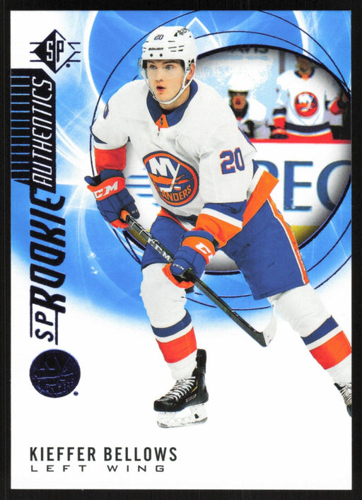 Kieffer Bellows 2020 SP Hockey Rookie Autentics # 128 RC Blue New York Islanders - Collectible Craze America