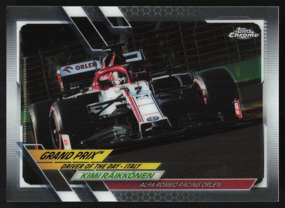 Kimi Raikkonen 2021 Topps Chrome Formula 1 # 159 Alfa Romeo Racing ORLEN - Collectible Craze America