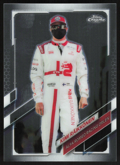 Kimi Raikkonen 2021 Topps Chrome Formula 1 # 34 Alfa Romeo Racing ORLEN - Collectible Craze America