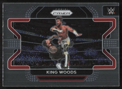 King Woods 2022 Panini Prizm WWE # 24 Base SmackDown - Collectible Craze America