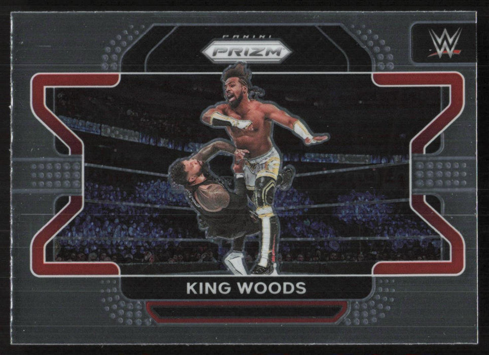 King Woods 2022 Panini Prizm WWE # 24 Base SmackDown - Collectible Craze America