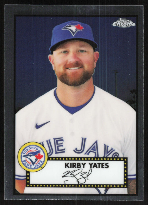 Kirby Yates 2021 Topps Chrome Platinum Anniversary # 427 Toronto Blue Jays - Collectible Craze America