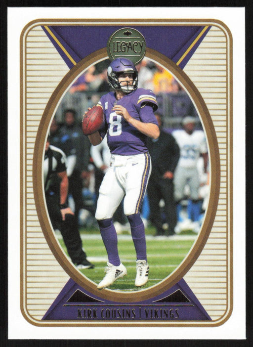 Kirk Cousins 2022 Panini Legacy Football Base # 62 Minnesota Vikings - Collectible Craze America