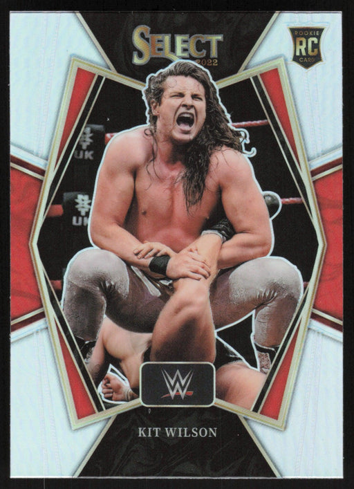 Kit Wilson 2022 Panini Select WWE # 170 RC Premier Level Silver Prizm NXT 2.0 - Collectible Craze America