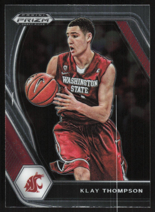 Klay Thompson 2021 Panini Prizm Draft Picks # 82 Washington State Cougars - Collectible Craze America