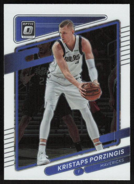 Kristaps Porzingis 2021 Panini Donruss Optic # 18 Dallas Mavericks Base - Collectible Craze America