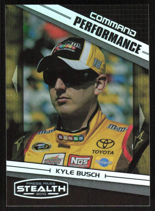 Kyle Busch 2010 Press Pass Stealth # 71 Command Performance - Collectible Craze America