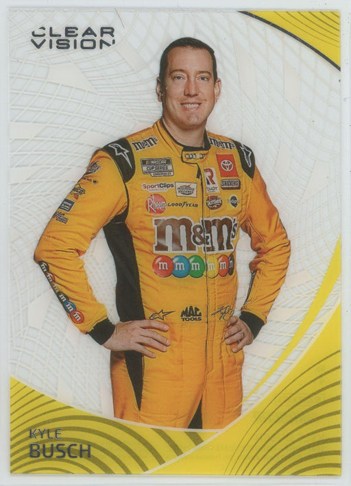 Kyle Busch 2022 Panini Chronicles Racing Clear Vision # 4 - Collectible Craze America