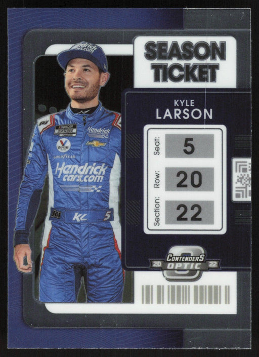 Kyle Larson 2022 Panini Chronicles Racing Contenders Optic # 15 - Collectible Craze America