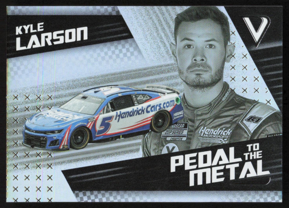 Kyle Larson 2022 Panini Chronicles Racing Pedal to the Metal # 19 - Collectible Craze America