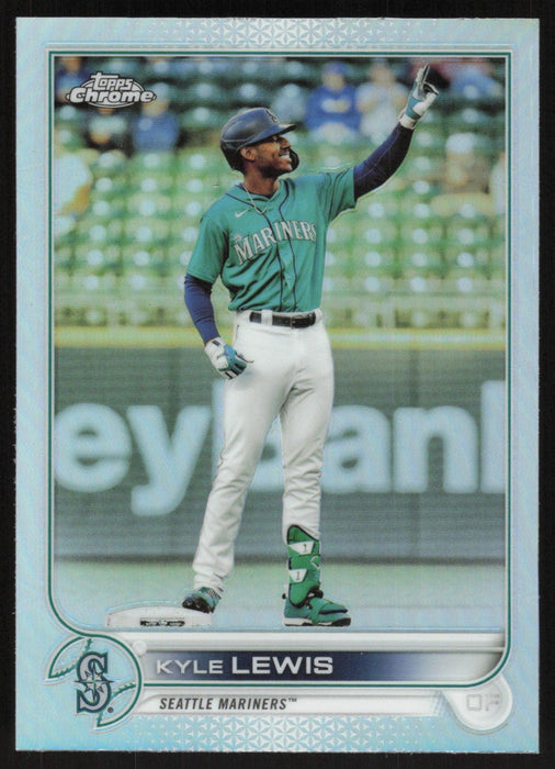 Kyle Lewis 2022 Topps Chrome # 102 Refractor Seattle Mariners - Collectible Craze America