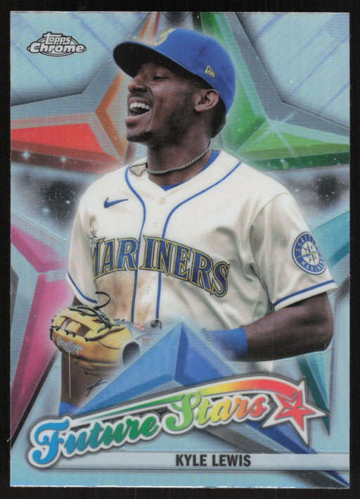 Kyle Lewis 2022 Topps Chrome # FS-14 Future Stars Seattle Mariners - Collectible Craze America