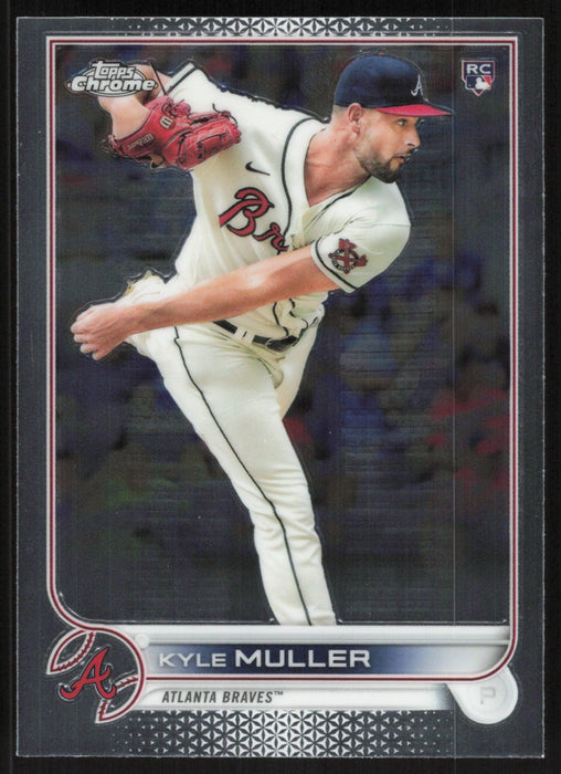 Kyle Muller 2022 Topps Chrome Baseball # 70 RC Atlanta Braves Base - Collectible Craze America