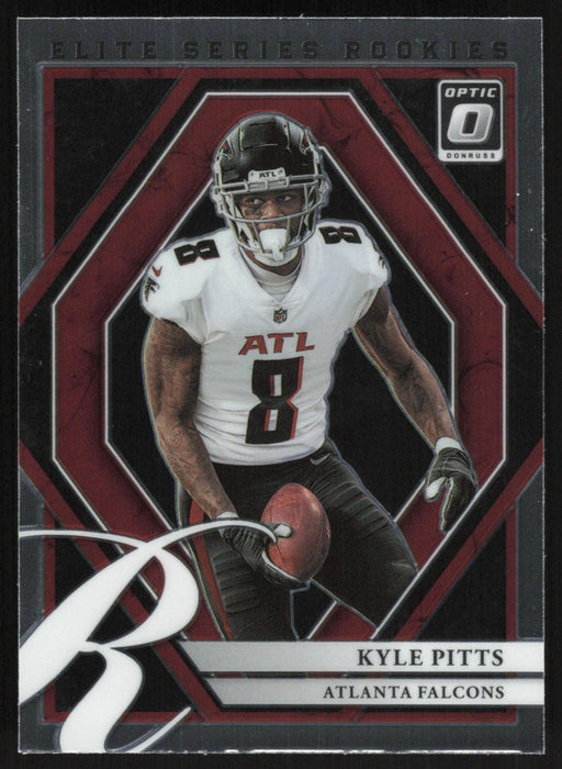 Kyle Pitts 2021 Donruss Optic Elite Series Rookies # ESR-10 RC Atlanta Falcons - Collectible Craze America