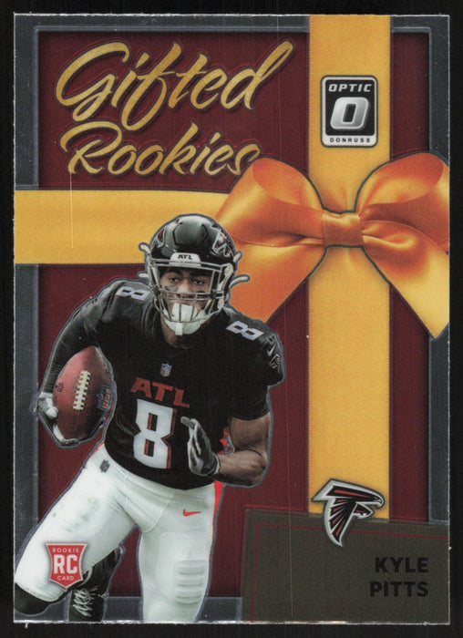 Kyle Pitts 2021 Donruss Optic Gifted Rookies # GR-11 RC Atlanta Falcons - Collectible Craze America