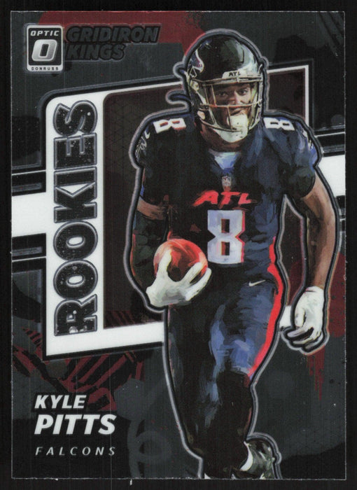 Kyle Pitts 2021 Donruss Optic Rookie Gridiron Kings # RGK-9 RC Atlanta Falcons - Collectible Craze America