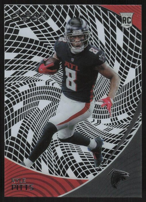 Kyle Pitts 2021 Panini Chronicles Clear Vision # CVR-04 RC Atlanta Falcons - Collectible Craze America