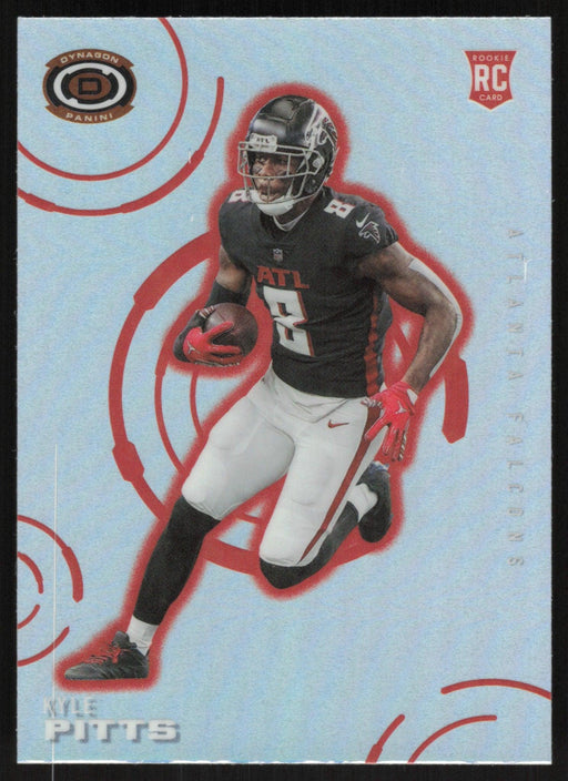 Kyle Pitts 2021 Panini Chronicles Dynagon Rookies # D-7 RC Silver Prizm Atlanta Falcons - Collectible Craze America