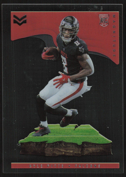 Kyle Pitts 2021 Panini Chronicles Magnitude # MAG-04 RC Atlanta Falcons - Collectible Craze America