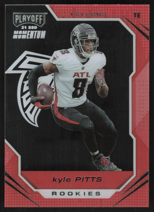 Kyle Pitts 2021 Panini Chronicles Playoff Momentum Rookies # PMR-04 RC Atlanta Falcons - Collectible Craze America