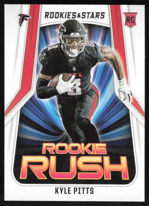 Kyle Pitts 2021 Panini Rookie & Stars # RR-9 RC Rookie Rush Atlanta Falcons - Collectible Craze America