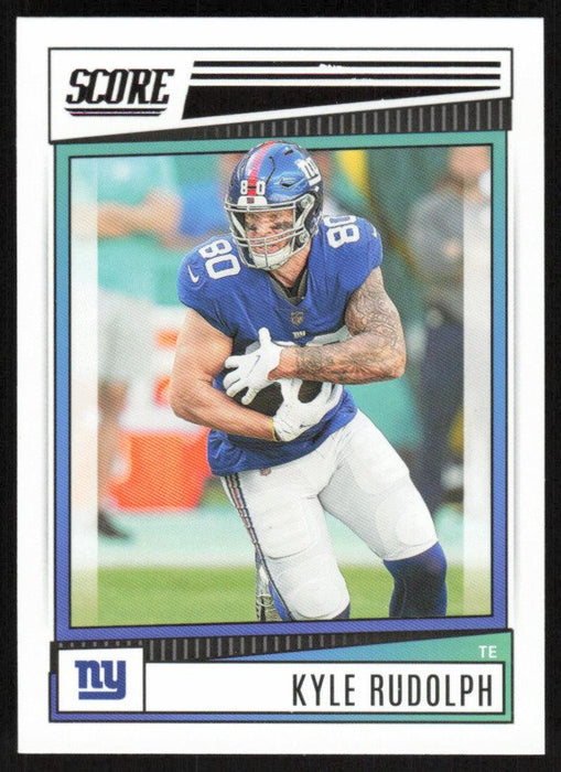 Kyle Rudolph 2022 Panini Score Football # 233 Base New York Giants - Collectible Craze America