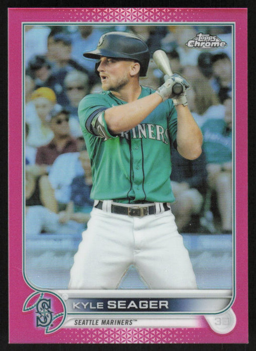 Kyle Seager 2022 Topps Chrome # 131 Magenta Refractor 16/399 Seattle Mariners - Collectible Craze America