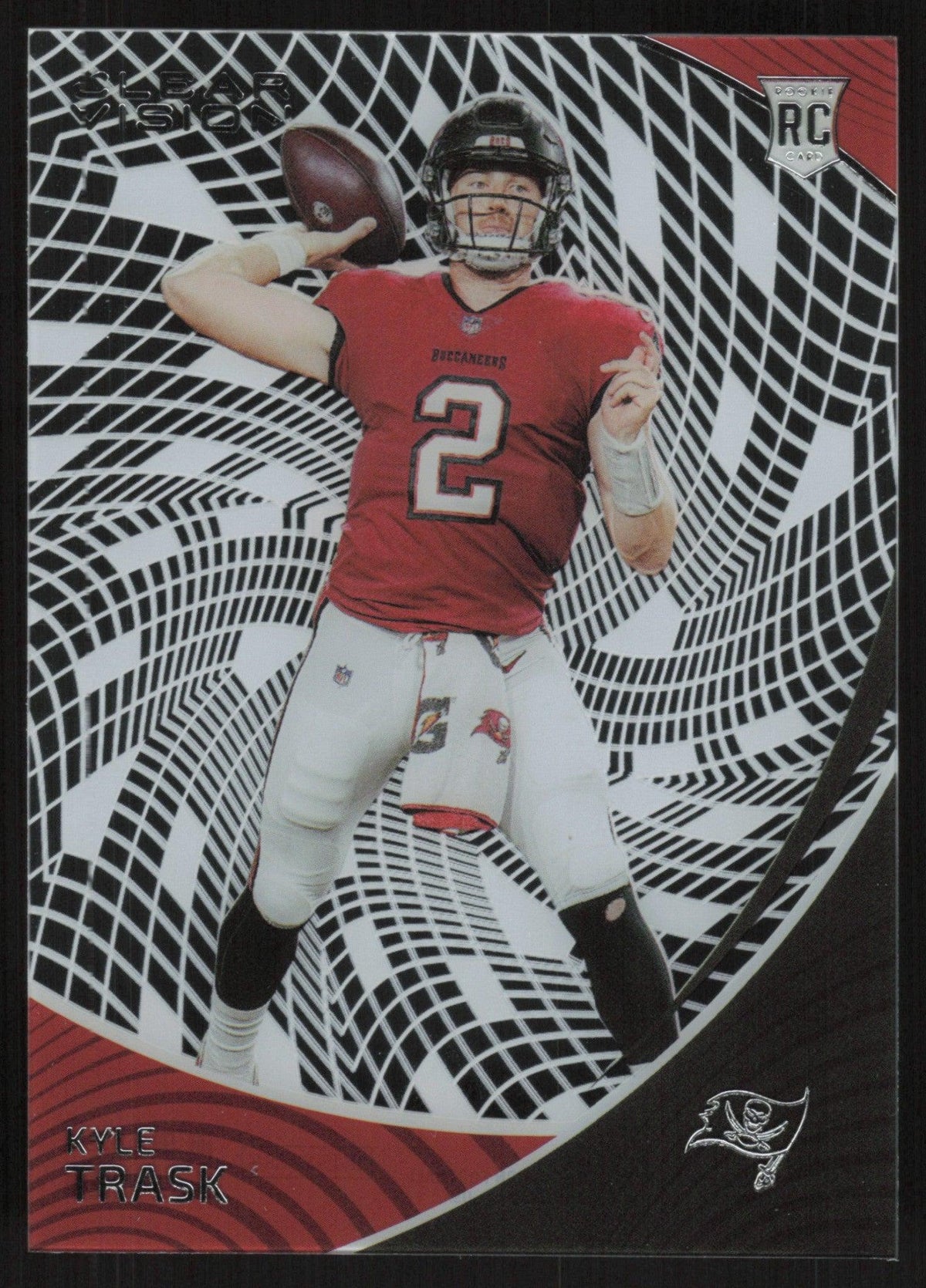 Kyle Trask 2021 Panini Chronicles Clear Vision CVR 24 RC