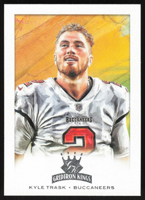 Kyle Trask 2021 Panini Chronicles Gridiron Kings # GK-7 RC Tampa Bay Buccaneers - Collectible Craze America