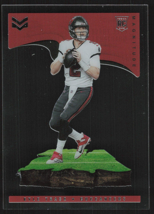 Kyle Trask 2021 Panini Chronicles Magnitude # MAG-12 RC Tampa Bay Buccaneers - Collectible Craze America