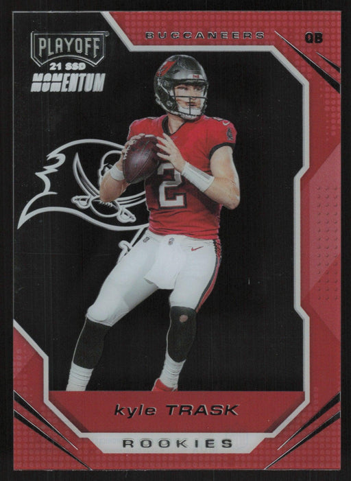 Kyle Trask 2021 Panini Chronicles Playoff Momentum Rookies # PMR-20 RC Tampa Bay Buccaneers - Collectible Craze America