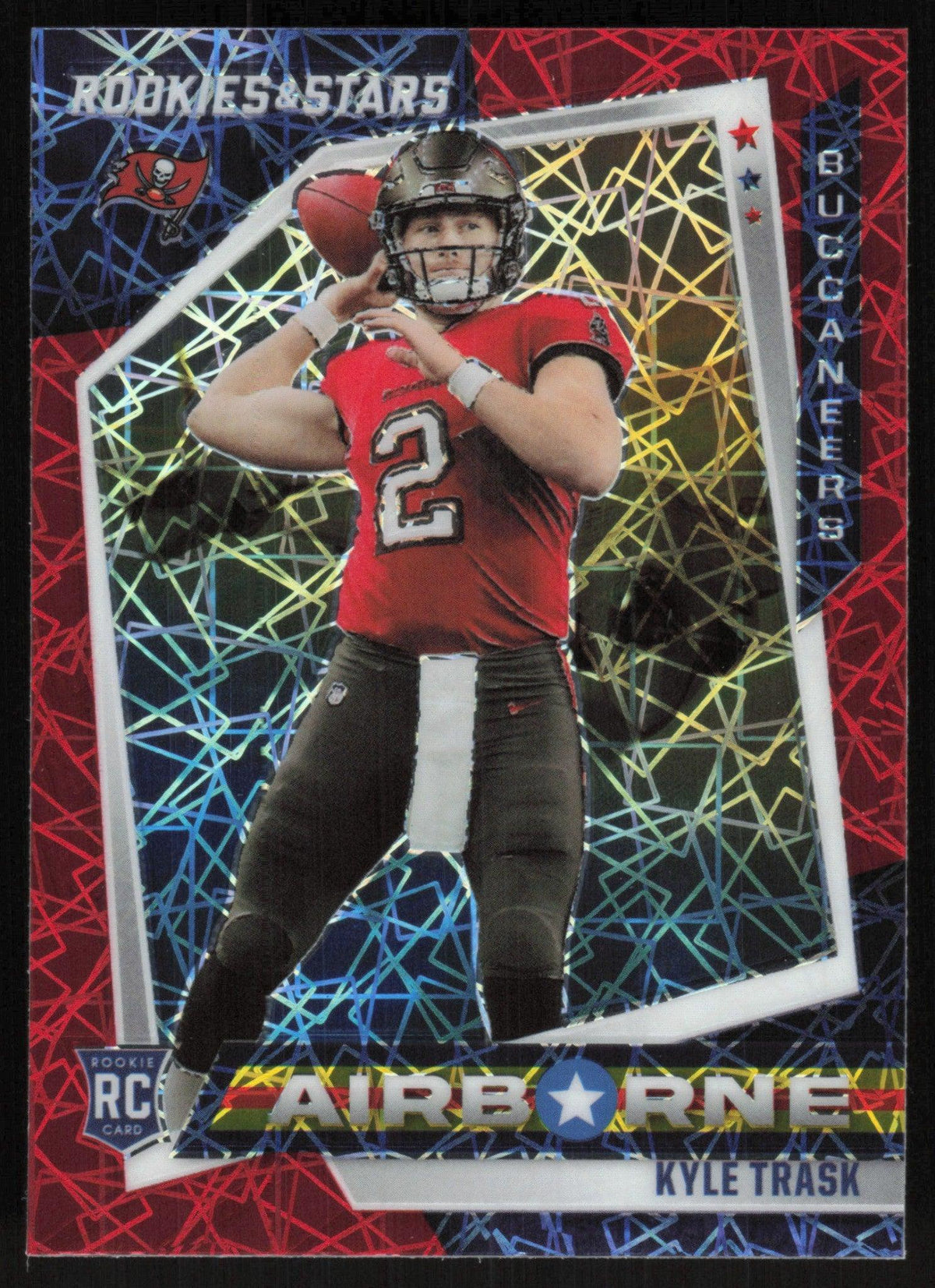 Kyle Trask 2021 Panini Rookies Stars AB 21 RC Airborne