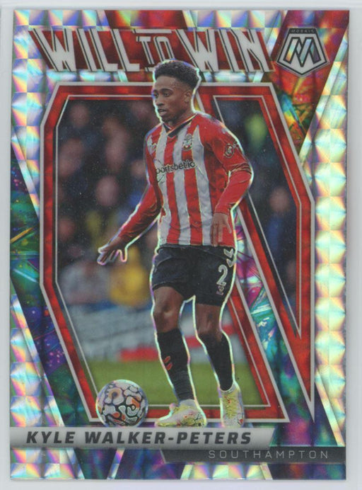 Kyle Walker-Peters 2021 Panini Mosaic Premier League # 16 Mosaic Will to Win Insert Southampton - Collectible Craze America